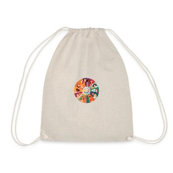 Symbol of diversity and tolerance - Drawstring Bag - nature - Front