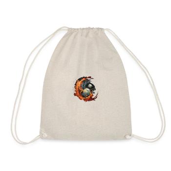 Smoking planets - Drawstring Bag - nature - Front