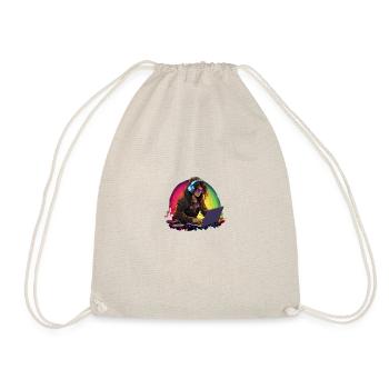Code Queen: The Hacker - Drawstring Bag - nature - Front