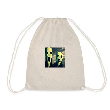 Screaming Aliens - Drawstring Bag - nature - Front