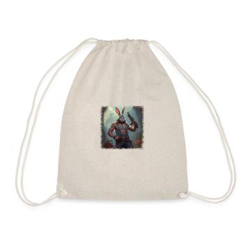 Pâques 2022 Pâques Pour Hommes Drôle Lapin Ours Marron - Sac de sport léger - nature - Devant