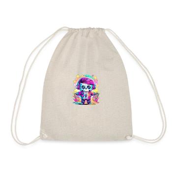 Punk Rock Halloween - Drawstring Bag - nature - Front