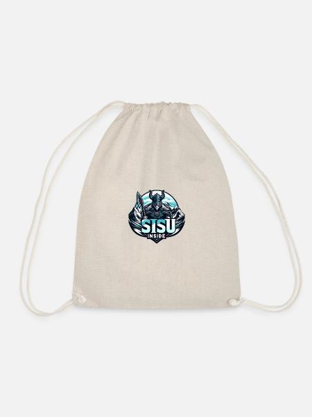 Sisu Inside - Drawstring Bag - nature
