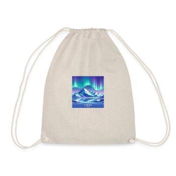 Aurora Dreamer - Drawstring Bag - nature - Front