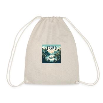 Fjord Explorer - Drawstring Bag - nature - Front