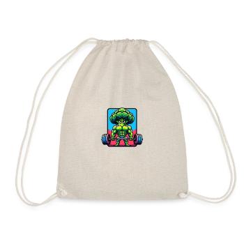 Brocoli pompe - Sac de sport léger - nature - Devant