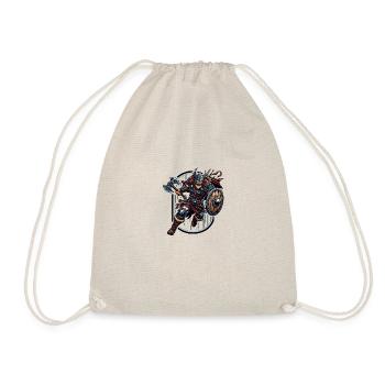 The Axe Viking - Drawstring Bag - nature - Front