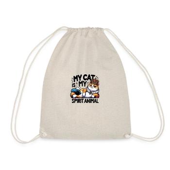 Mon chat est mon Animal - Sac de sport léger - nature - Devant
