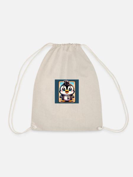 Pinguine - Turnbeutel - Natur