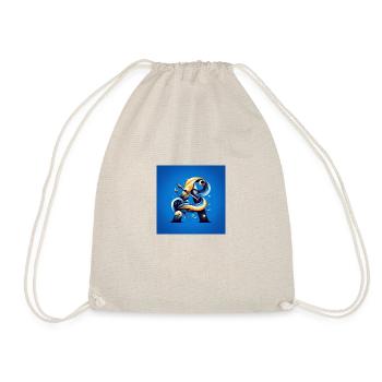 Lettre A - Sac de sport léger - nature - Devant