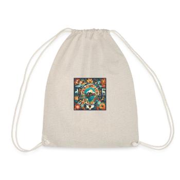 Natural Harmony - Drawstring Bag - nature - Front