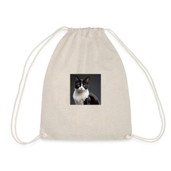 Katze - Turnbeutel - Natur - Vorne