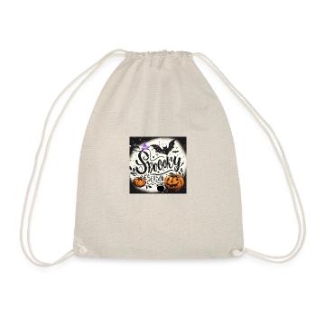 Halloween gruseliges Weihnachtsgeschenk - Turnbeutel - Natur - Vorne