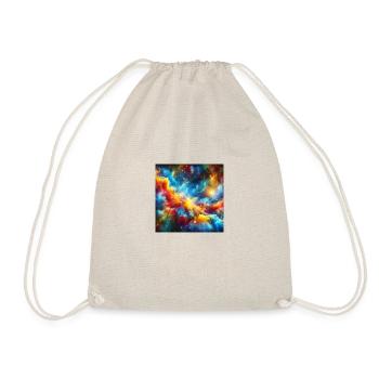 Bright Dust Clouds Art - Drawstring Bag - nature - Front
