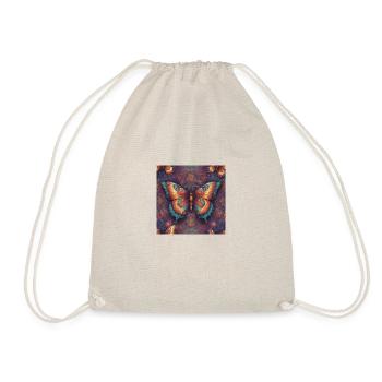 Cosmic Butterfly - Drawstring Bag - nature - Front