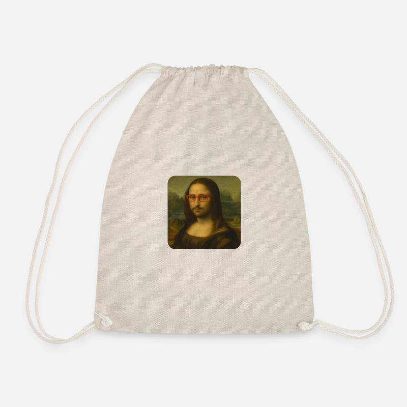 Uncle Lisa - Drawstring Bag - nature