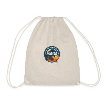 MAGA Grenoble - Drawstring Bag - nature - Front