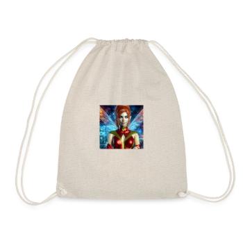 Fairy 3D - Drawstring Bag - nature - Front