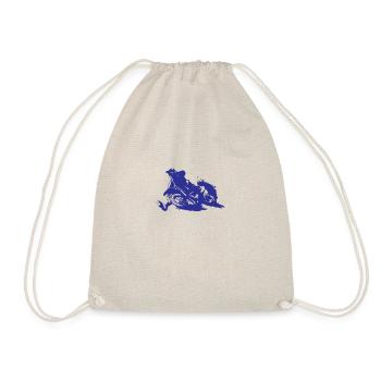Motocross - Drawstring Bag - nature - Front