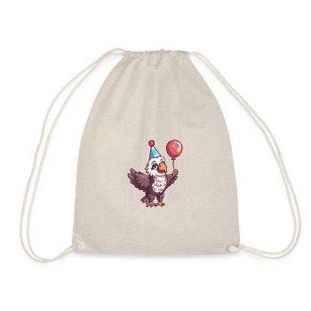 Bande dessinée d’anniversaire d’aigle - Sac de sport léger - nature - Devant