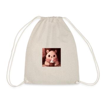 Fluffy animal - Drawstring Bag - nature - Front