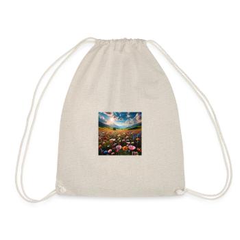 Floral Escape - Drawstring Bag - nature - Front
