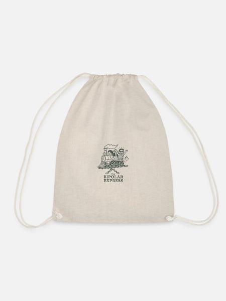 Bipolar Express - Drawstring Bag - nature