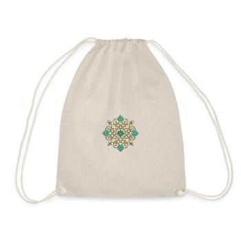 Motif Oriental - Sac de sport léger - nature - Devant