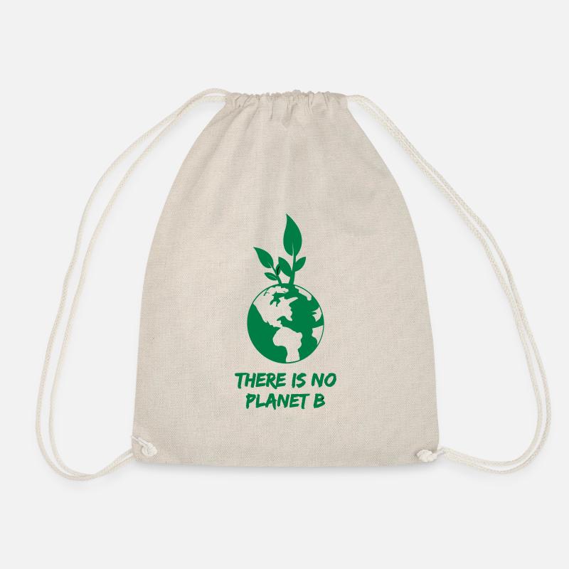 no planet b - Turnbeutel - Natur