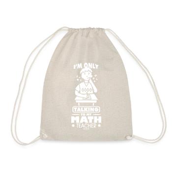 Mathématiciens Mathématiciens Math Professeur de Mathématiques Cadeau - Sac de sport léger - nature - Devant