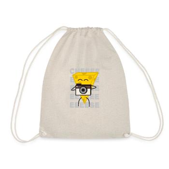 Say Cheese, Photo Cheese - Drawstring Bag - nature - Front