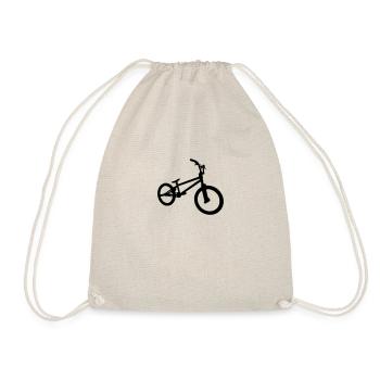 bmx - Drawstring Bag - nature - Front