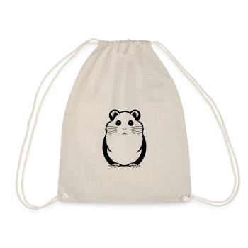 hamster - Drawstring Bag - nature - Front