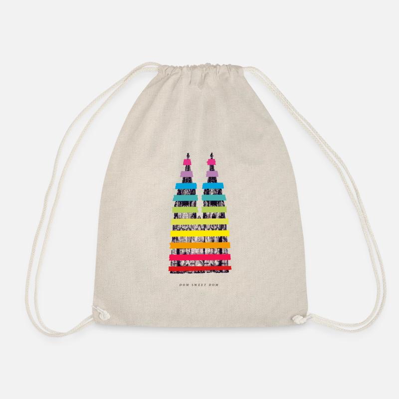 DOM SWEET DOOM (Pride Edition) - Drawstring Bag - nature