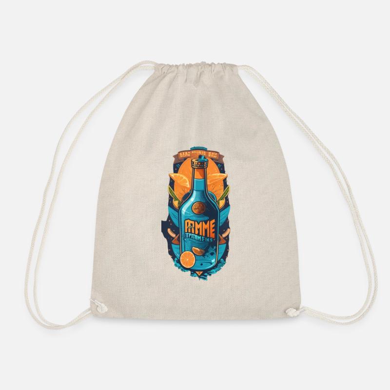 Graffiti - Drawstring Bag - nature