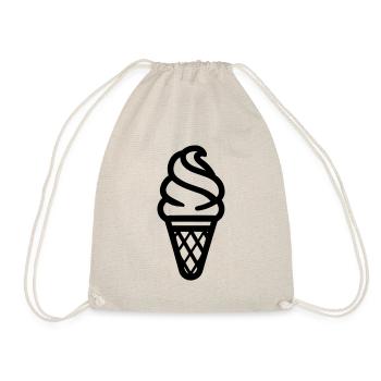 Glace - Drawstring Bag - nature - Front