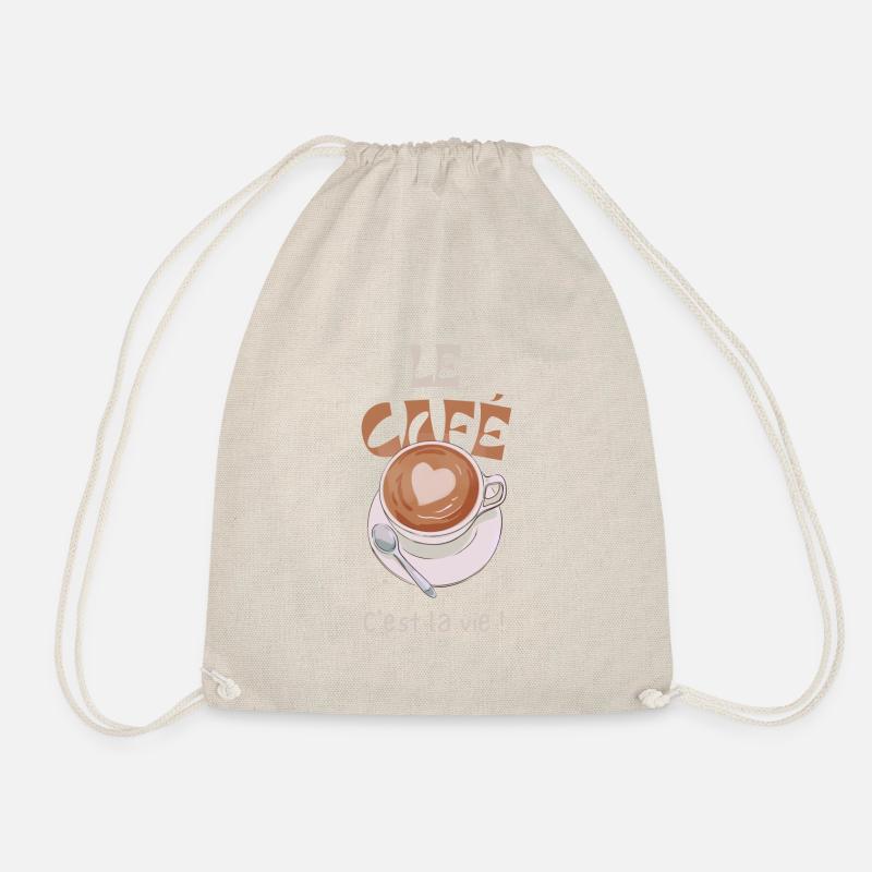 Le café, c'est la vie ! - Sac de sport léger - nature