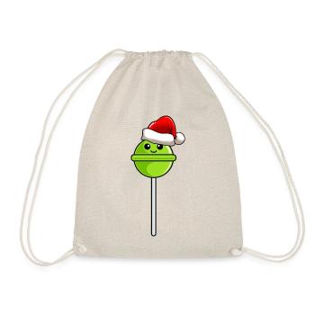 Lollipop Christmas Comic Noël - Sac de sport léger - nature - Devant