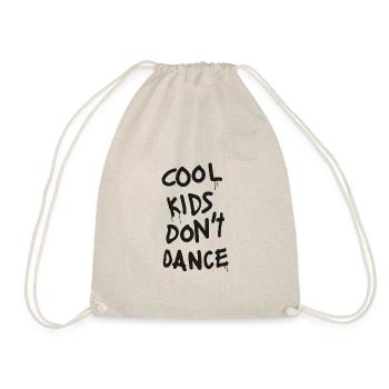Cool Kids don't Dance - Turnbeutel - Natur - Vorne