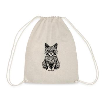 Chat chaton chaton dame - Sac de sport léger - nature - Devant