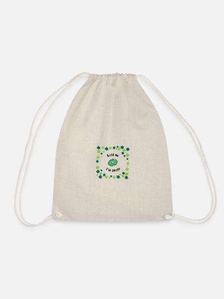 Kiss me I'm Irish - Turnbeutel - Natur
