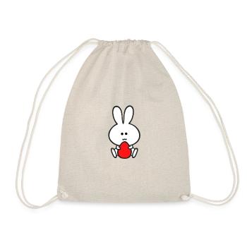 Oeufs de lapin de Pâques - Sac de sport léger - nature - Devant
