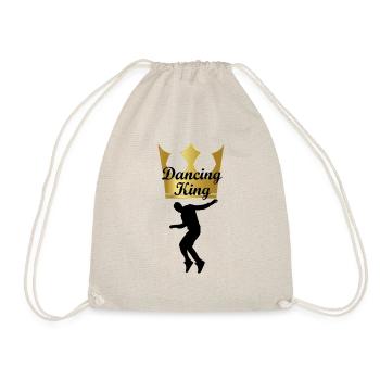 Dancing Dance Music - Turnbeutel - Natur - Vorne
