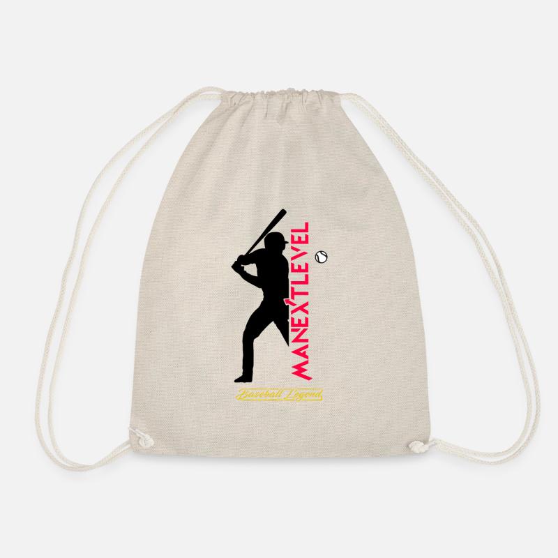 Baseball Legend - Drawstring Bag - nature