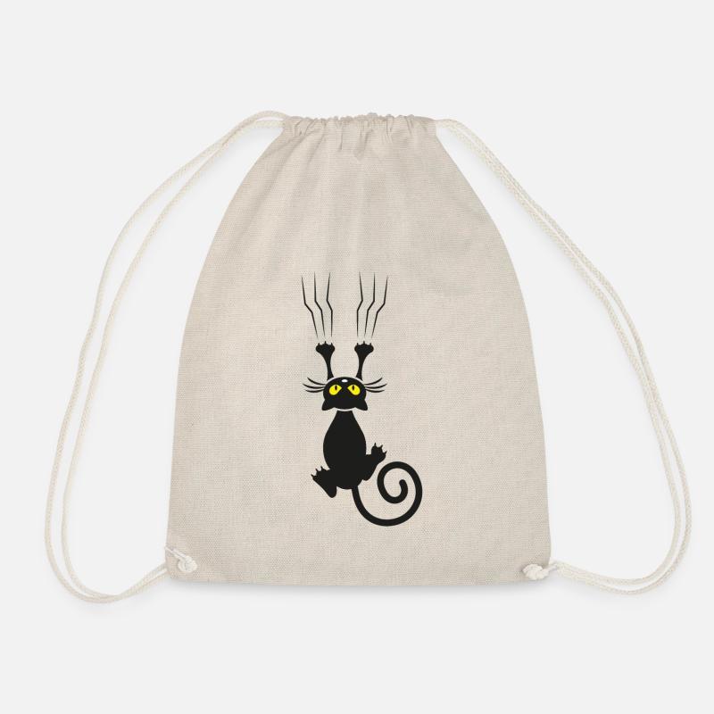 Chat avec des griffes - Sac de sport léger - nature