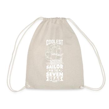 Sailor Sailing Sailboat Funny Dictons Cadeau - Sac de sport léger - nature - Devant