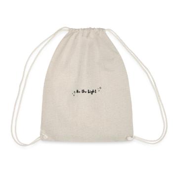 Be the Light - Drawstring Bag - nature - Front