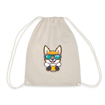Chihuahua Chien Ski Bière - Sac de sport léger - nature - Devant