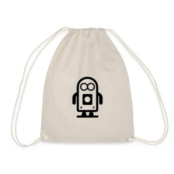 Petit robot - Sac de sport léger - nature - Devant