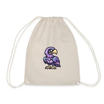 Adler Halloween Tier - Turnbeutel - Natur - Vorne